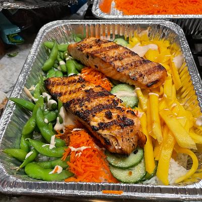 Image of Mango Salmon Bowls